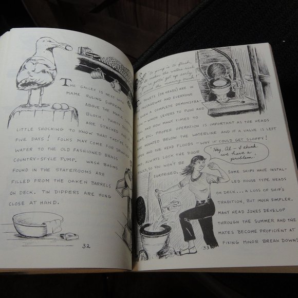 Windjammer World Cookbook~A Down East Sailing Galley eye View~ Great… - Picture 4 of 5